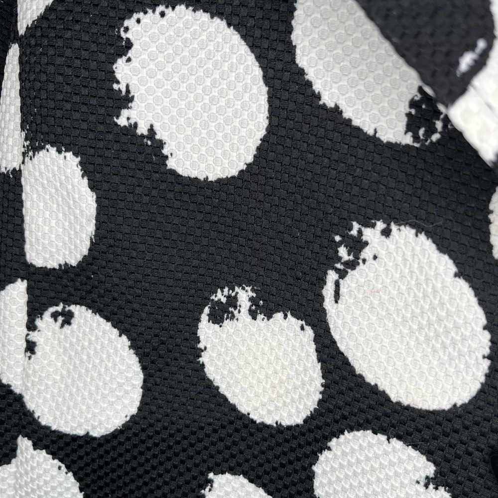 IC‎ By Connie K Large Polka Dot Women's Blazer Top - Black and White - Picture 6 of 9